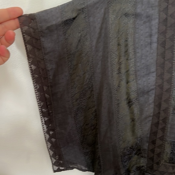 Silk lace bohemian blouse - Picture 2 of 8